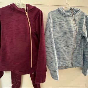 LOT Champion 6/6X girls athletic tops/jacket/leggings